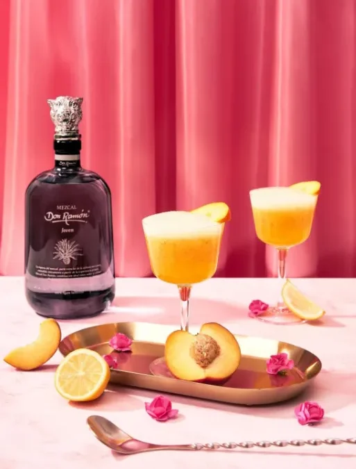 Receta de cóctel Durazno con Casa Don Ramón