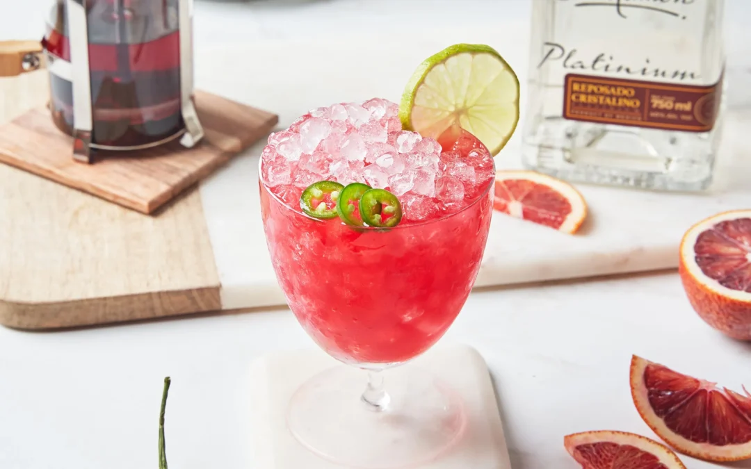 Spicy Hibiscus Tequila Cocktail Recipe with Casa Don Ramón