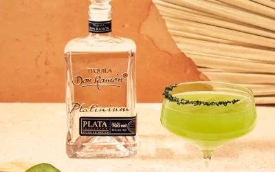 Receta de cóctel Margarita Kiwi con Casa Don Ramón