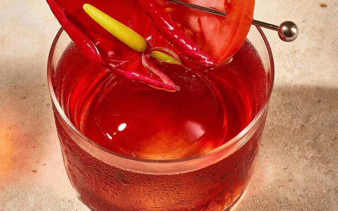 RECETA DE CÓCTEL TOMATE CRISTALINO CON CASA DON RAMÓN