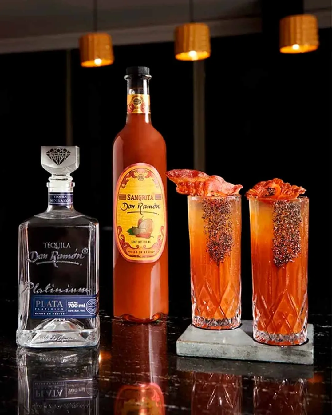 Charro negro with Casa Don Ramón tequila and Mexican cola